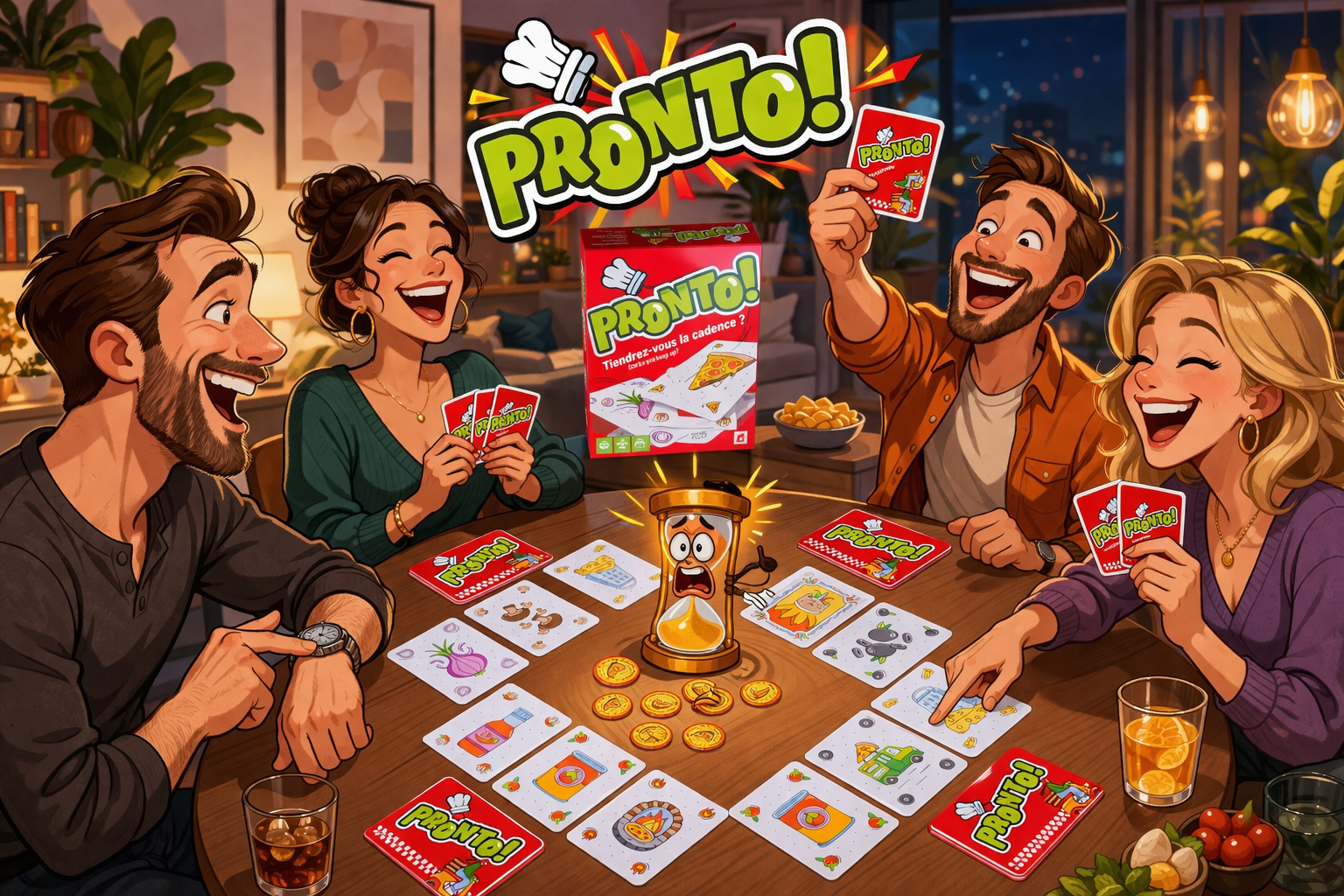 Coup de feu en cuisine : On a testé PRONTO !, le jeu qui va dynamiter vos soirées !